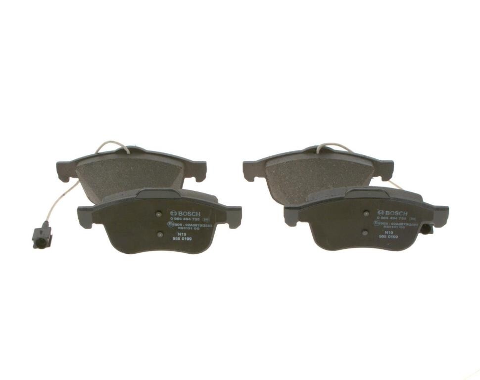 Plaquettes de frein avant Bosch 0986494795 pour Fiat Doblo Lancia Delta Opel Combo