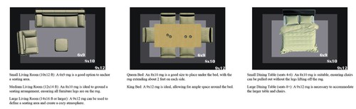 Designer Minimalistic Design Hand-Tufted Wool Handmade Area Rug - Picture 9 of 10