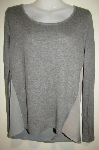 GUESS Long Sleeve Grey Knit Jumper Size 