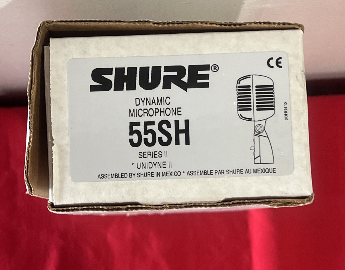 SHURE 55SH SERIES II 55SH Dynamic Microphone SERIES II With Box | eBay