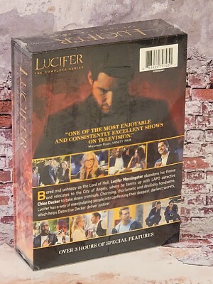 Lucifer The Complete Series Seasons 1-6 ( DVD Box Set ) Brand New