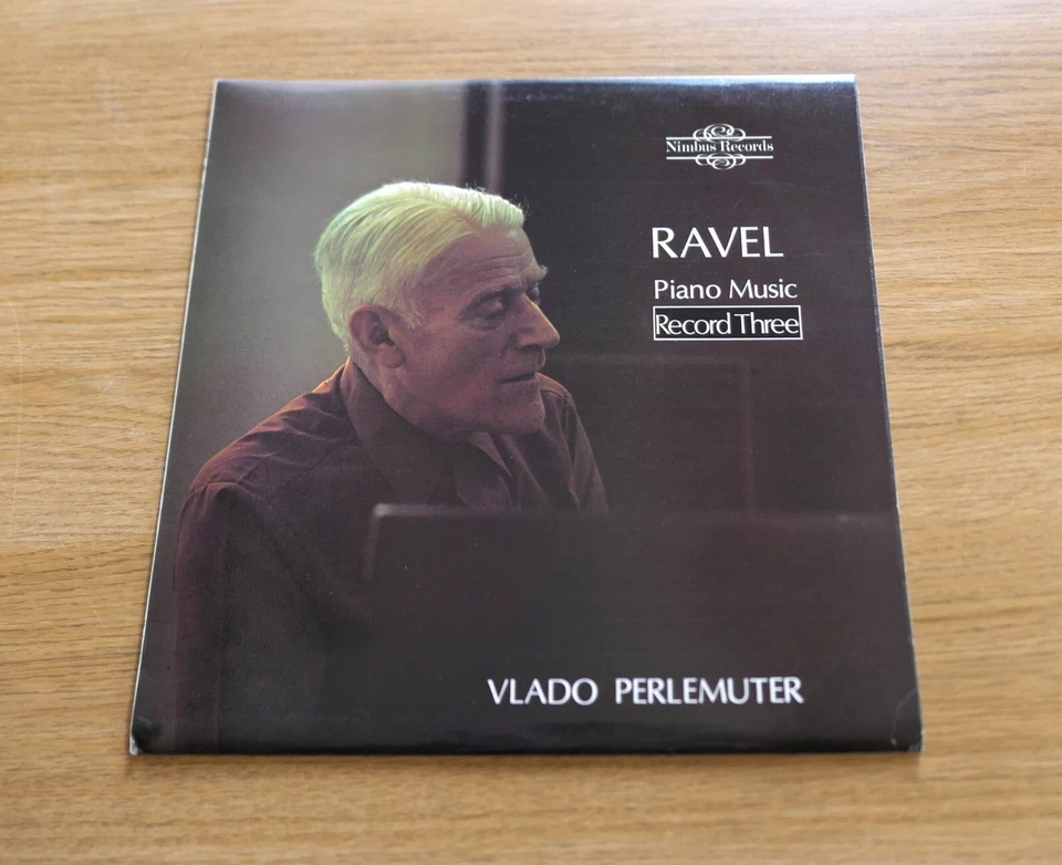 Nimbus 2103 Ravel Piano Music Record Three Vlado Perlemuter NM Quad Vinyl LP - Image 4 of 4