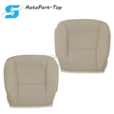 Tan Driver / Passenger Leather Bottom Seat Cover 2007 - 2012 For Lexus LS600h L