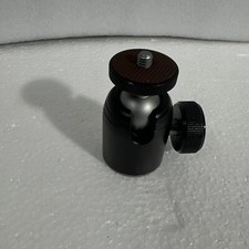 Mini Spherical Small Ball Head Double U Notch Ballhead for Tripod Monopod DSLR