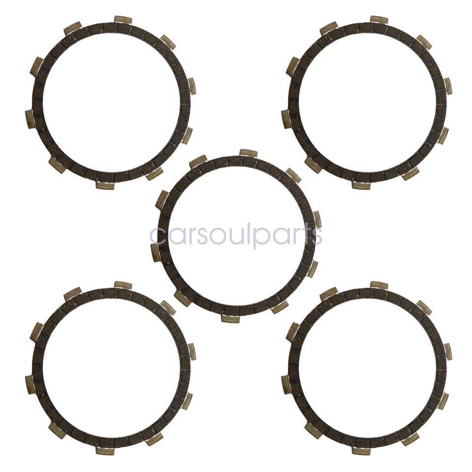 Disco de fricción de embrague 5 piezas para Yamaha AS2/AT1/AT2/AT3/YA6/YAS1C CT1/CT2/CT3 Foto 3 de 4