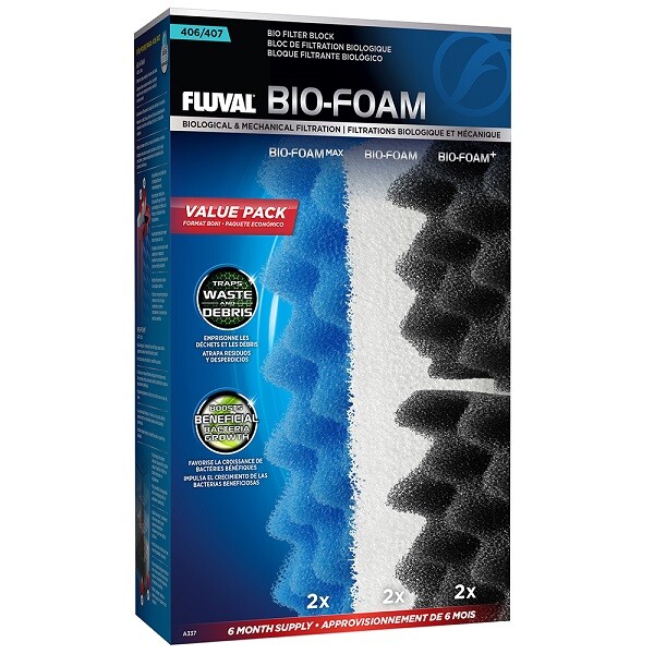 Fluval Bio Foam Media Filtrante Esterno - Filtro Acquario Pesci Serbatoio Confezione Valore foto 5