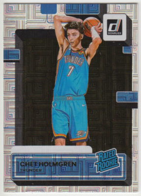 2022-23 Donruss Choice Chet Holmgren Rated Rookie #202 2022-23 Donruss Choice Chet Holmgren Rated Rookie #202