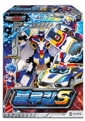Metal Cardbot S : BLUE COP S Supernova Smash Transforming Robot
