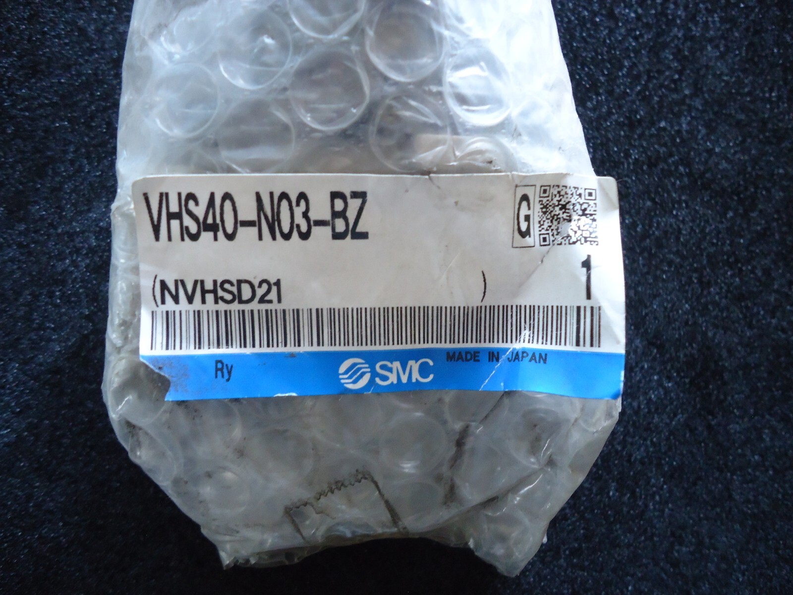 New SMC VHS40-N03-BZ (NVHSD21) Made in Japan.