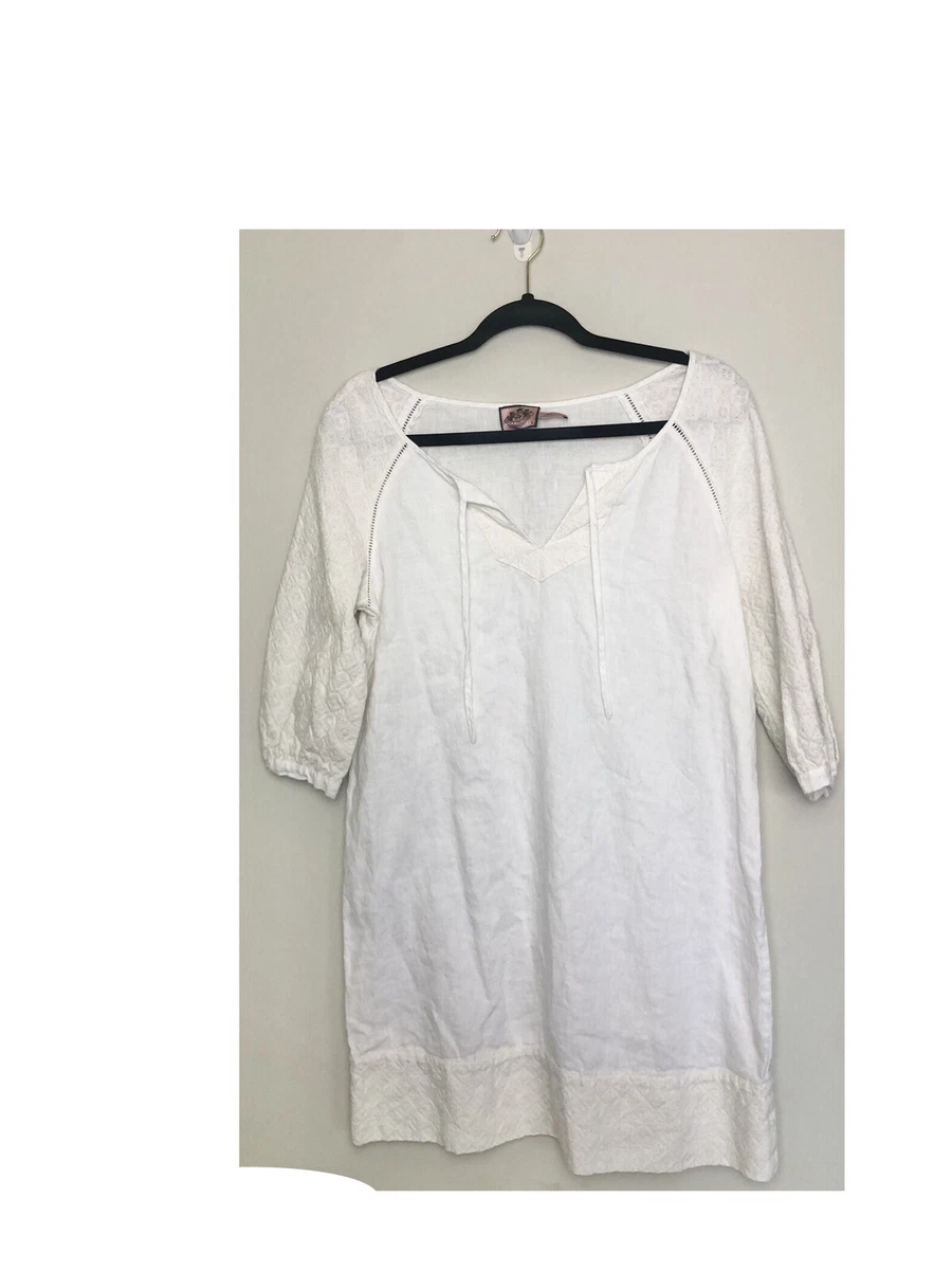 chinese dress ladies Labeca Alaia White Linen Twist Maxi Dress