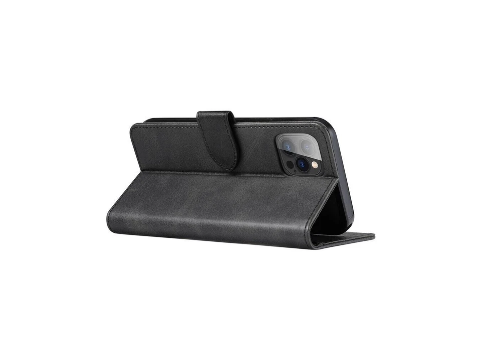 Leather Wallet Book Magnetic Flip Case Cover For iPhone 15 Pro Max 14 Plus 13 12 - Image 3 of 4