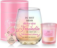 Personalisiertes Weinglas Geschenk Beste Freundin 480Ml Weihnachten