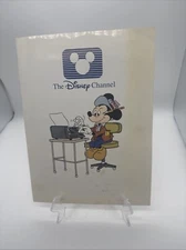 1986 Disney Channel Press Kit Pinocchio Photos And Paperwork Rare