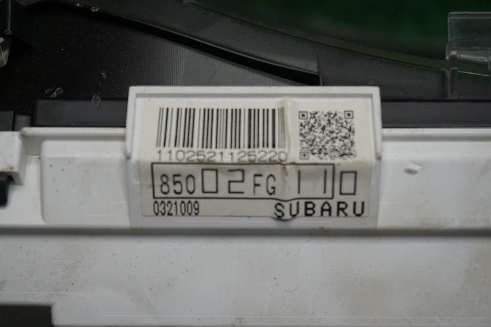 Комплект датчиков спидометра 2008 SUBARU IMPREZA 85002FG11 от оригинального производителя - Изображение 4 из 4