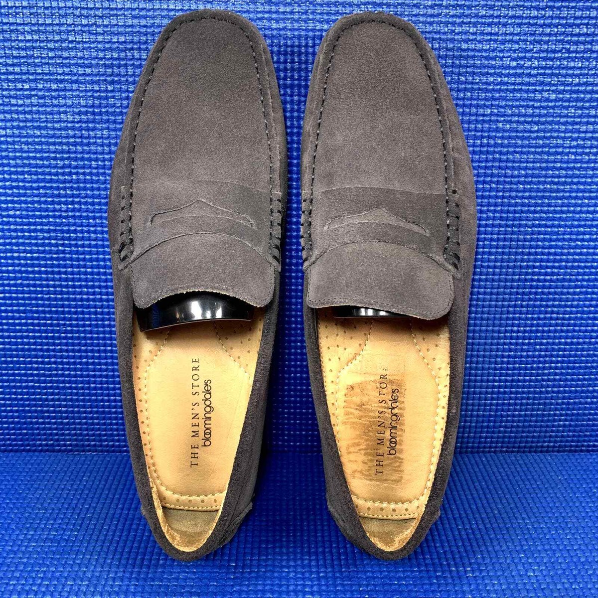 Men\'s Store Bloomingdale\'s Penny Driver Men\'s 8M Red Suede Slip On Men\'s Shoes Amazon.com | Amali Aries - Velvet Slippers for Men - The  main image 3
