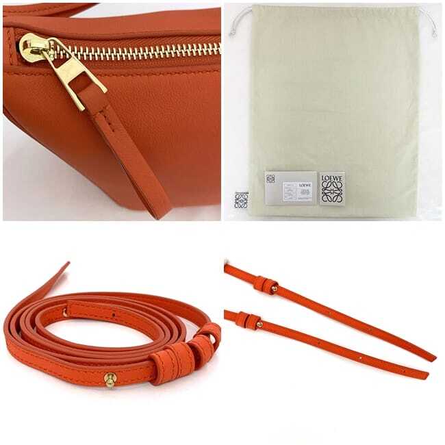 Loewe 2Way Bag Hammock Hobo Orange A538G13X01 F-20569
