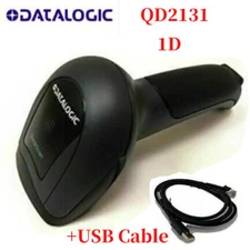 Datalogic Scanning QD2131-BK 1D QuickScan Handheld Barcode Scanner W/USB Cable