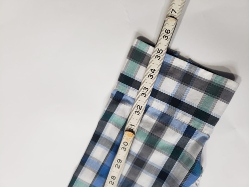 Penguin Munsingwear Herren 2XL kariert Karo Knopfleiste Langarm klassische Passform Hemd - Bild 12 von 13