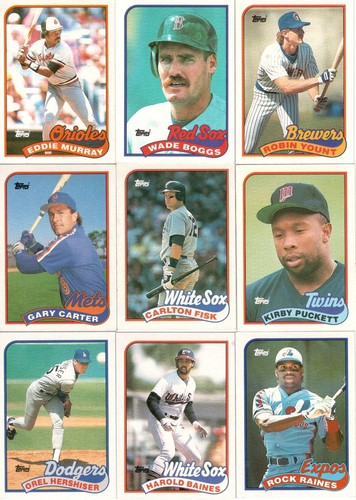 1989 Topps conjunto completo con novatos de Randy Johnson y Gary Sheffield, 792 tarjetas - Imagen 6 de 7