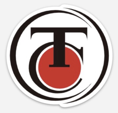 Thompson Center Arms Logo Die Cut STICKER Fridge Toolbox Safe Firearms Ammo