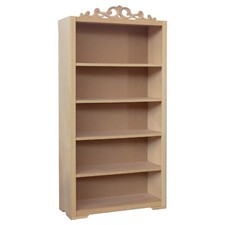 LIBRERIA OSLO CON CIMASA STILE MODERNO IN LEGNO GREZZO NON VERNICIATO