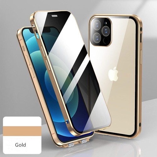 Anti-prying Magnetic Privacy Cover Case For iPhone 15 14 13 12 11 Pro Max Plus - Picture 1 of 30