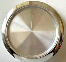 Frontgate Hot Cold 14”x0.75" Round Stainless Steel Serving Tray New w/Scratch