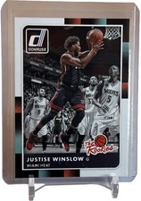 2015-16 Donruss Basketball The Rookies Justise Winslow Miami Heat Card #45 W/Top