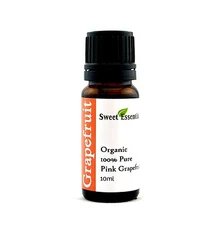 100% Pure Organic Pink Grapefruit Essential Oil - 10ml - Imported From Italy