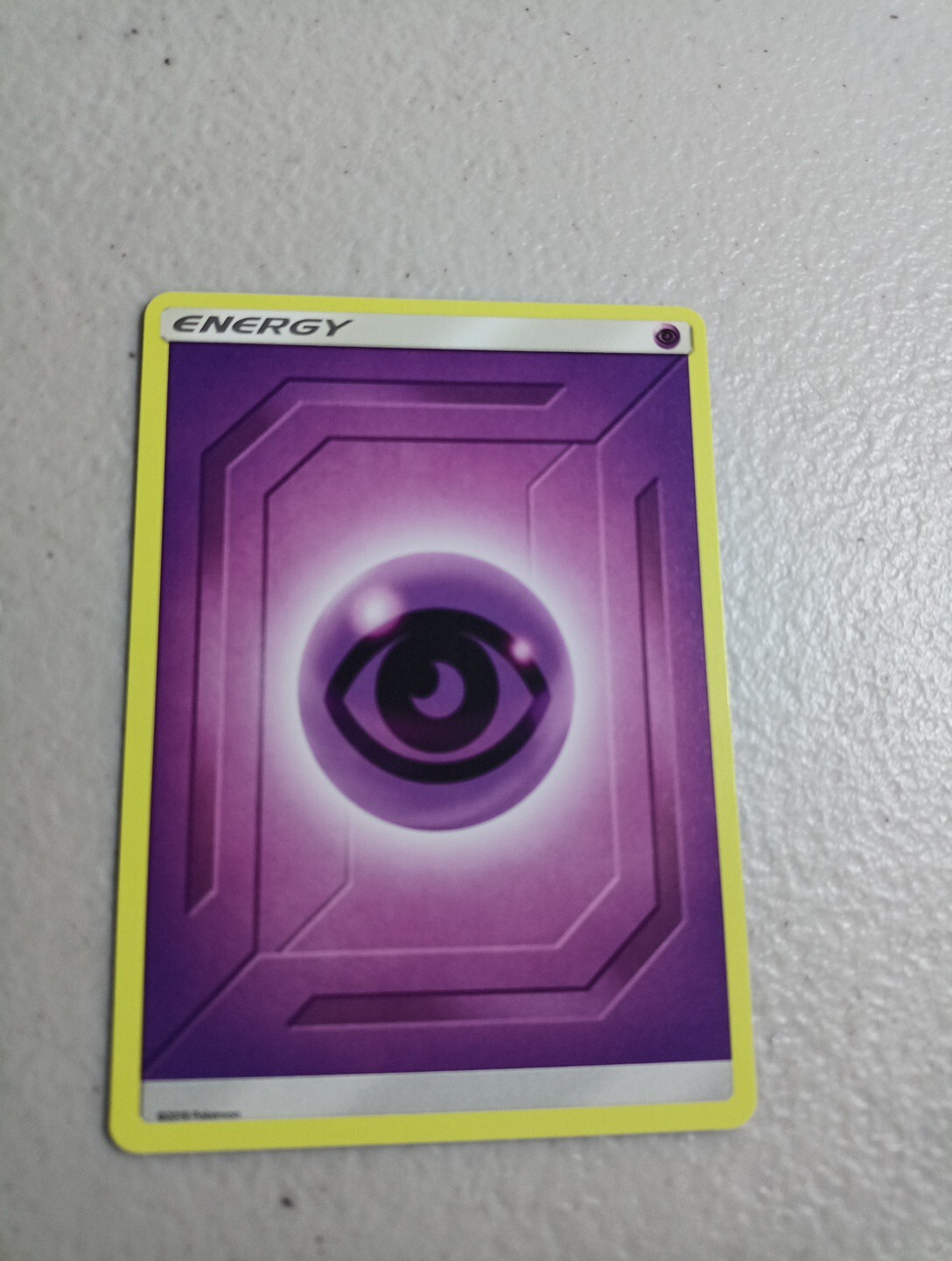 Pokémon TCG Card Psychic Energy 2019 Pokemon Sun & Moon
