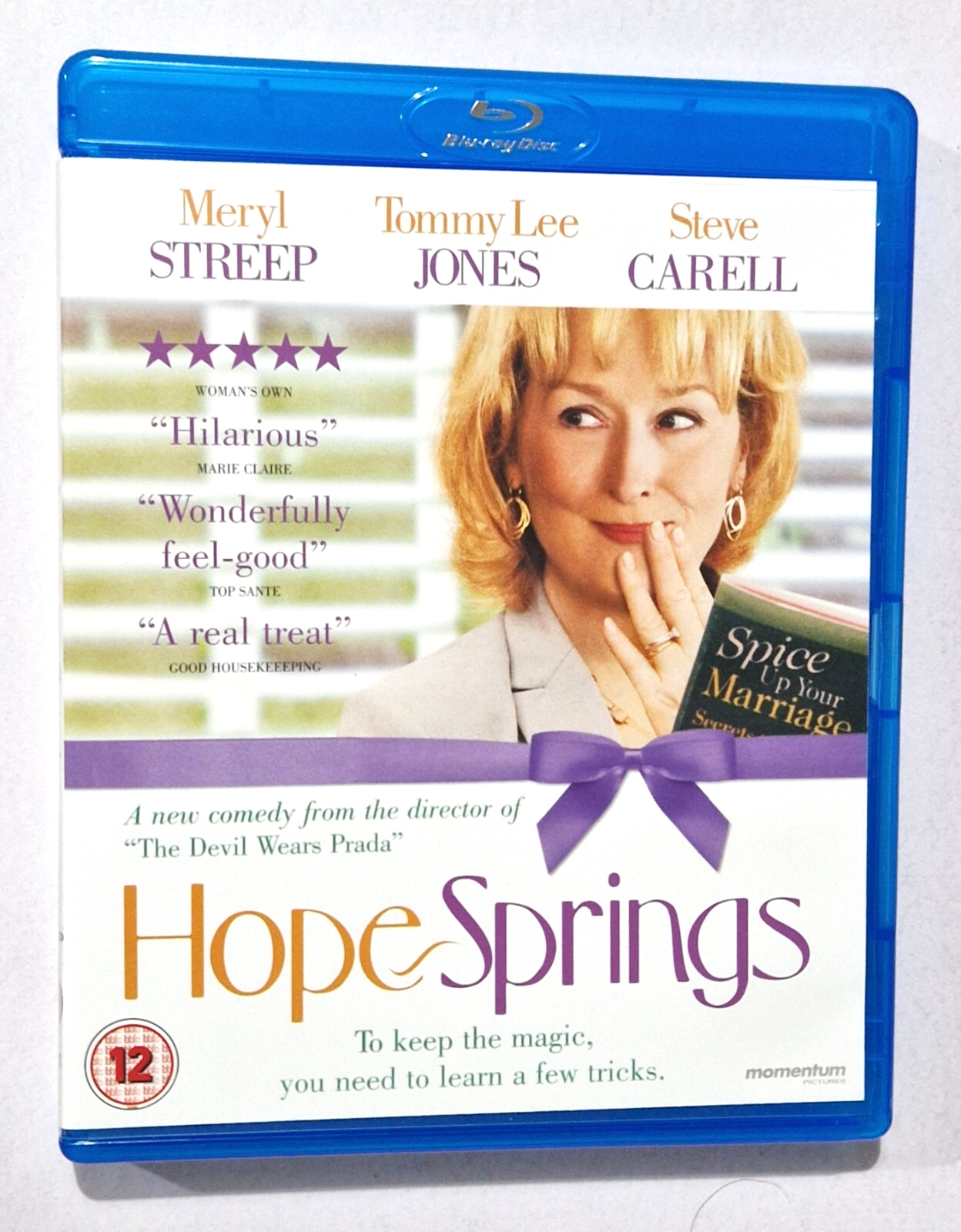 Hope Springs BLU RAY Starring Meryl Streep Tommy Lee Jones