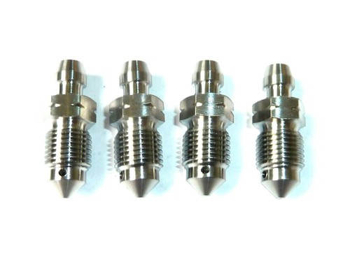 TRIUMPH DAYTONA 675R STREET TRIPLE 675 765 TITANIUM BRAKE BLEED NIPPLE M10 GOLD - Picture 22 of 33