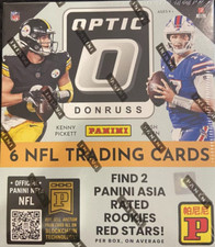 2022 Donruss Optic Football TMall Asia Factory Sealed Box