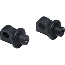 Kuryakyn 6775 Satin Black Splined Foot Peg Ad...