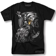 Chicano Art Ride or Die Shirt Lowrider Cholo Latino Mexican Graphic T-Shirt