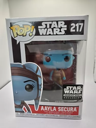 Funko Pop! Vinyl: Star Wars - Aayla Secura - Smuggler's Bounty (Exclusive) #217