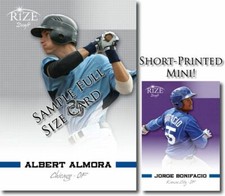 JORGE BONIFACIO 2012 Rize Rookie MINI PURPLE Paragon RC #/5