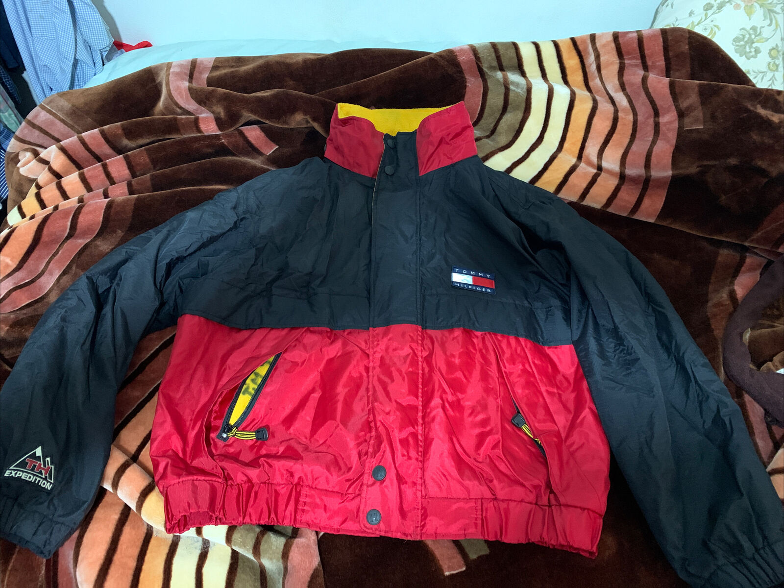 Vtg 90s Tommy Hilfiger Outdoors Expedition Fleece… - image 1