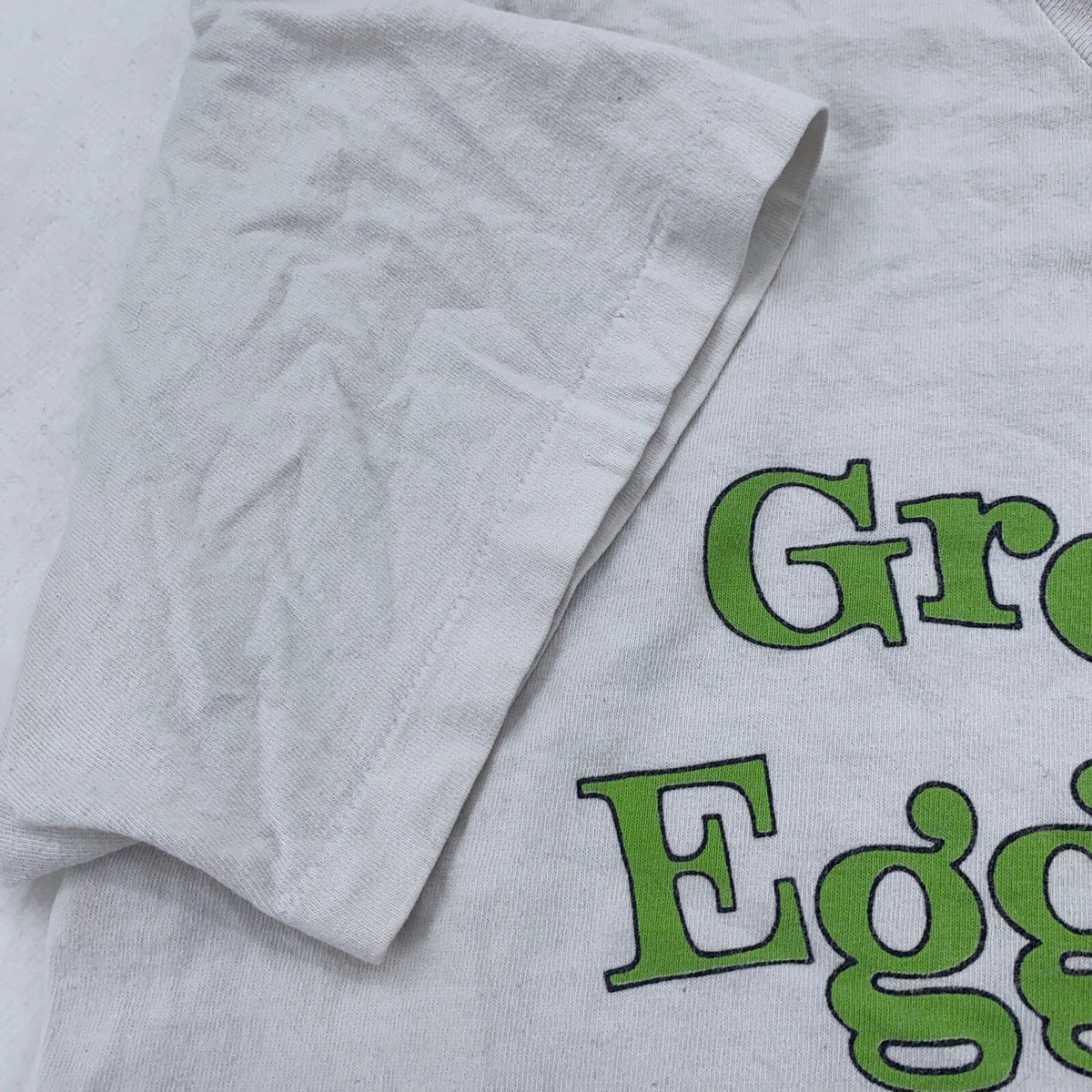 vintage 90s DR. SEUSS GREEN EGGS AND HAM T-Shirt L/XL illustration 