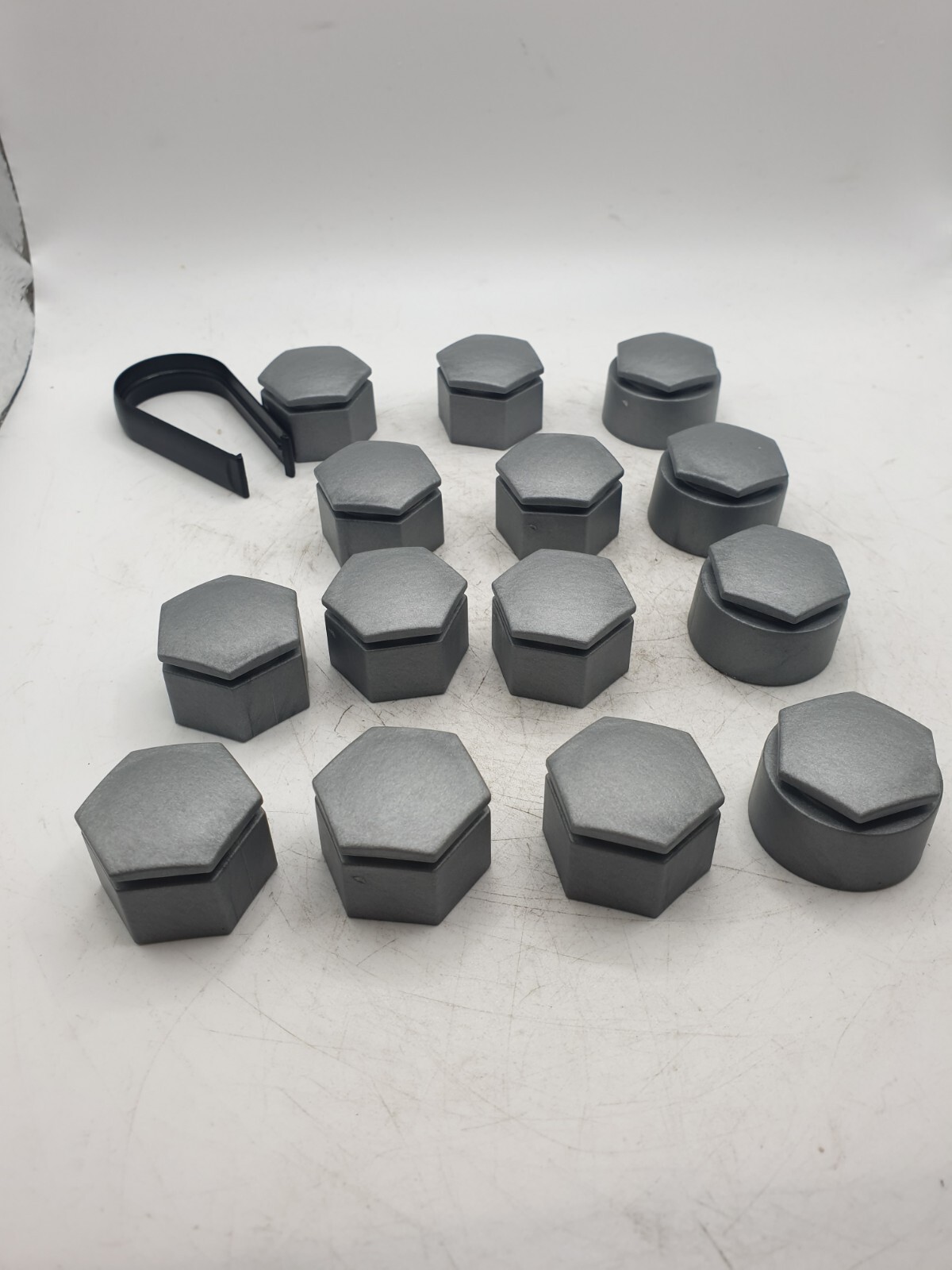 Vauxhall Opel Wheel Nut Caps Set Of 14 Grey