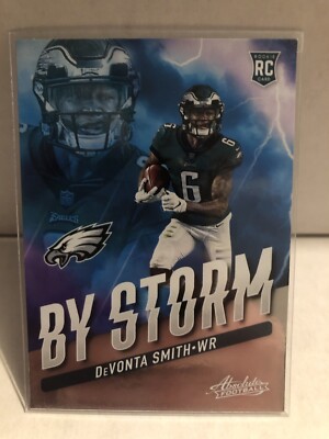 2021 Panini Absolute #BST-7 DEVONTA SMITH  By Storm Philadelphia Eagles 