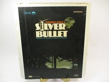 Silver Bullet Stephen King CED Selectavision Video Disc Movie Record Horror
