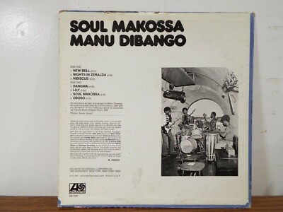 MANU DIBANGO SOUL MAKOSSA RARE! FUNK/ SOUL LP VINYL ALBUM | eBay