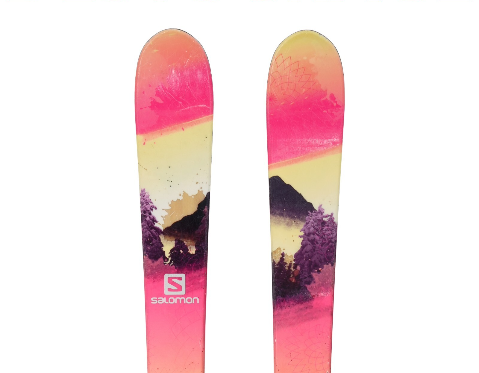 Ski Usati SALOMON "Q LUX 88" Taglia: 167 Cm = 1 Metro 67 + Attacchi