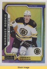 2018-19 O-Pee-Chee Platinum Rainbow Color Wheel Jeremy Lauzon #174 READ kr0