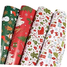  Christmas Wrapping Paper Folded for Kids Boys Girls Man Women Christmas-b