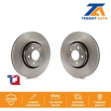 Front Disc Brake Rotors Pair For Volvo XC90 S60 With 316mm Diameter Rotor