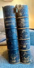 Picturesque America Vol I & II 1872-1874 Appleton Illus Leather