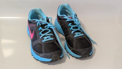 Nike Air Relentless 3 Women's Running Shoes Black Neon Blue Pink Sneakers US 7