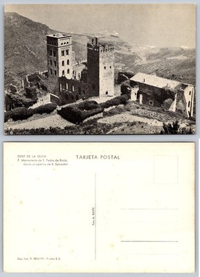 Sant Pere de Rodes Monastery Postcard - Port de la Selva, Spain